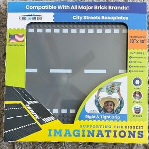 City Streets Baseplates - Gray